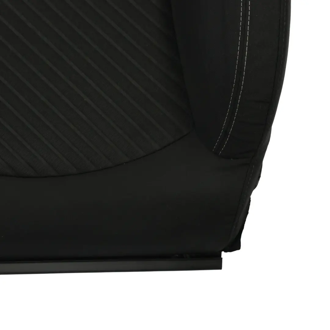 Mini R60 Countryman Seat Backrest Fabric Diagonal Track Grey Front Left N/S 