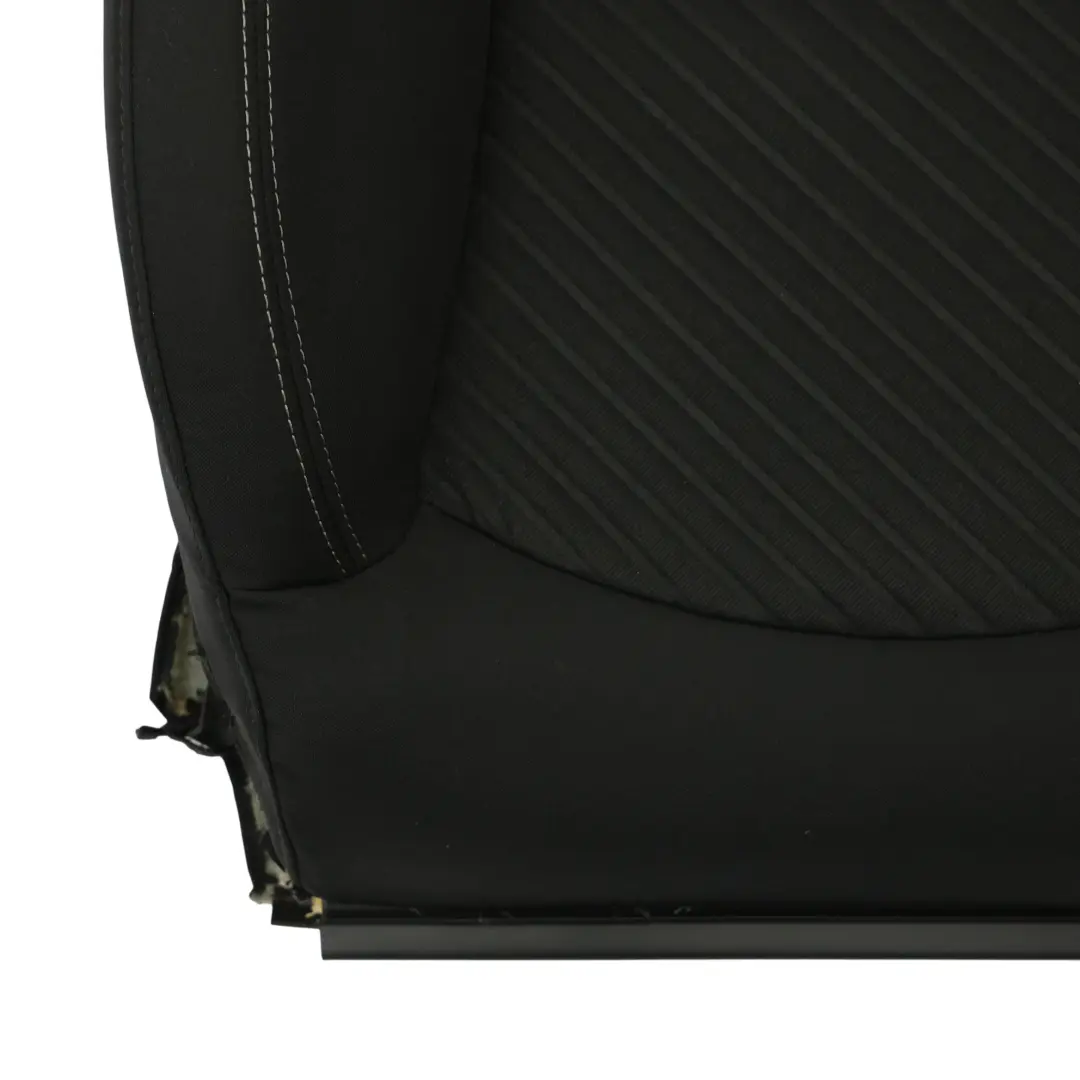 Mini R60 Countryman Seat Backrest Fabric Diagonal Track Grey Front Left N/S 