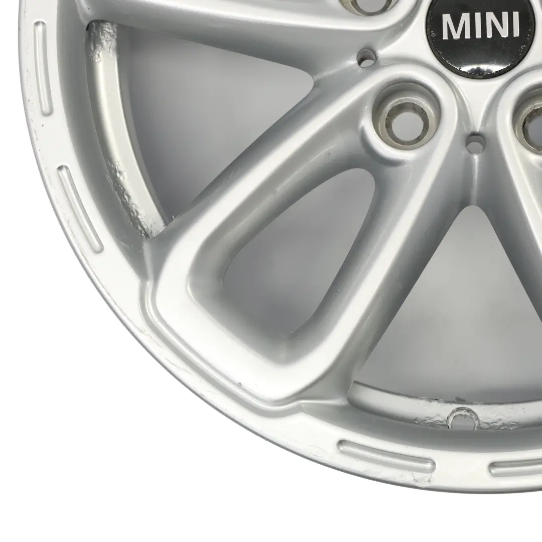 Mini R60 R61 Jante en alliage 17" 7J ET:50 a rayons triangulaires 141 9811730