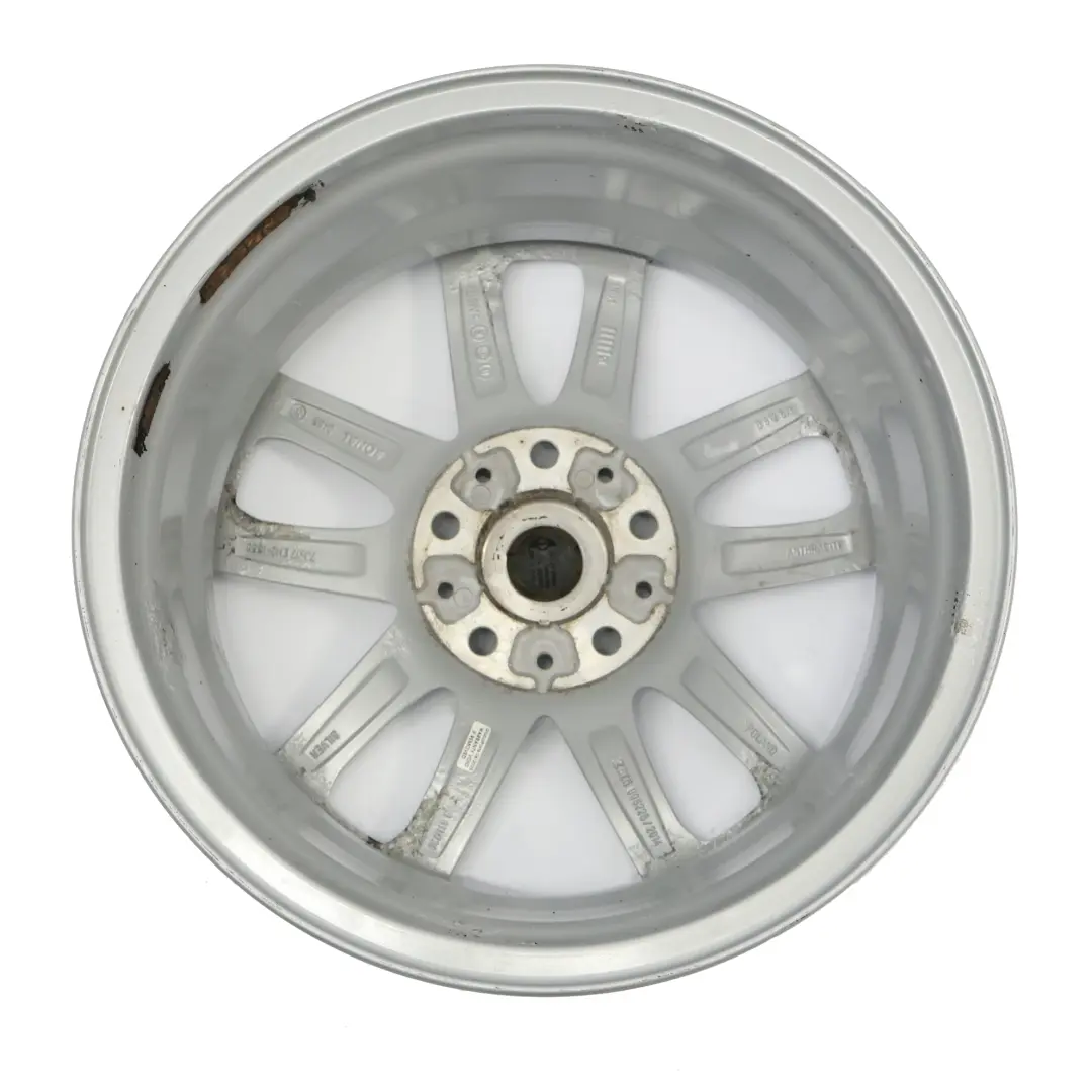 Mini R60 E61 Argent Jante en alliage 17" 7J ET:50 Rayon Triangle 141 9811730