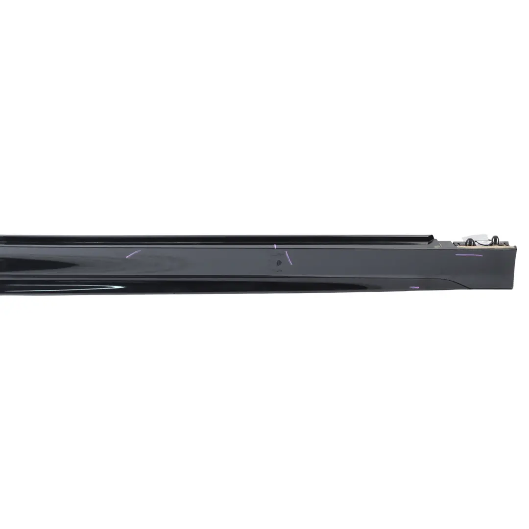 BMW F40 Side Skirt M Sport Sill Strip Right O/S Black Sapphire Metallic - 475
