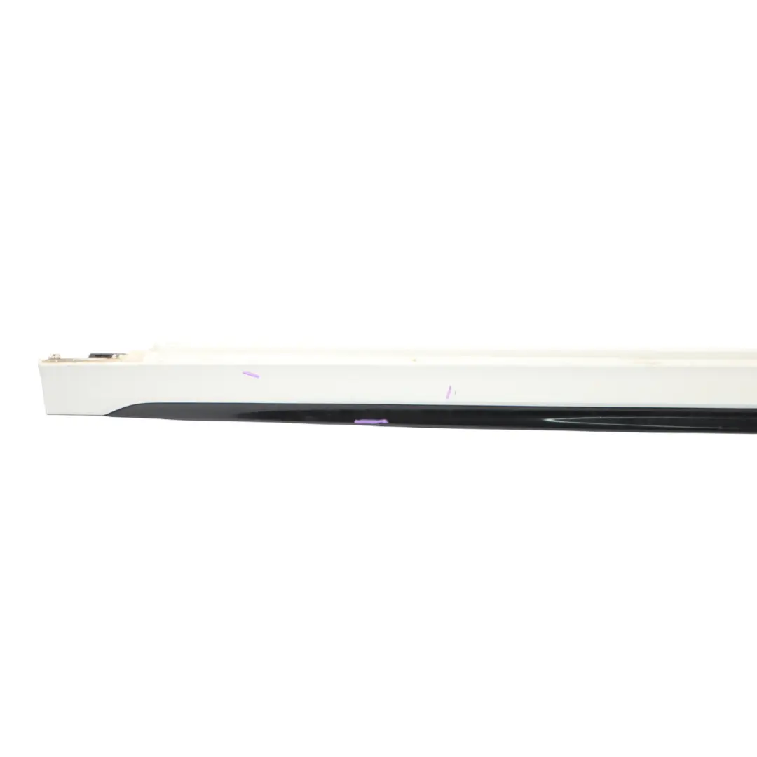 BMW F40 Side Skirt M Sport Sill Strip Left N/S Alpinweiss 3 White - 300