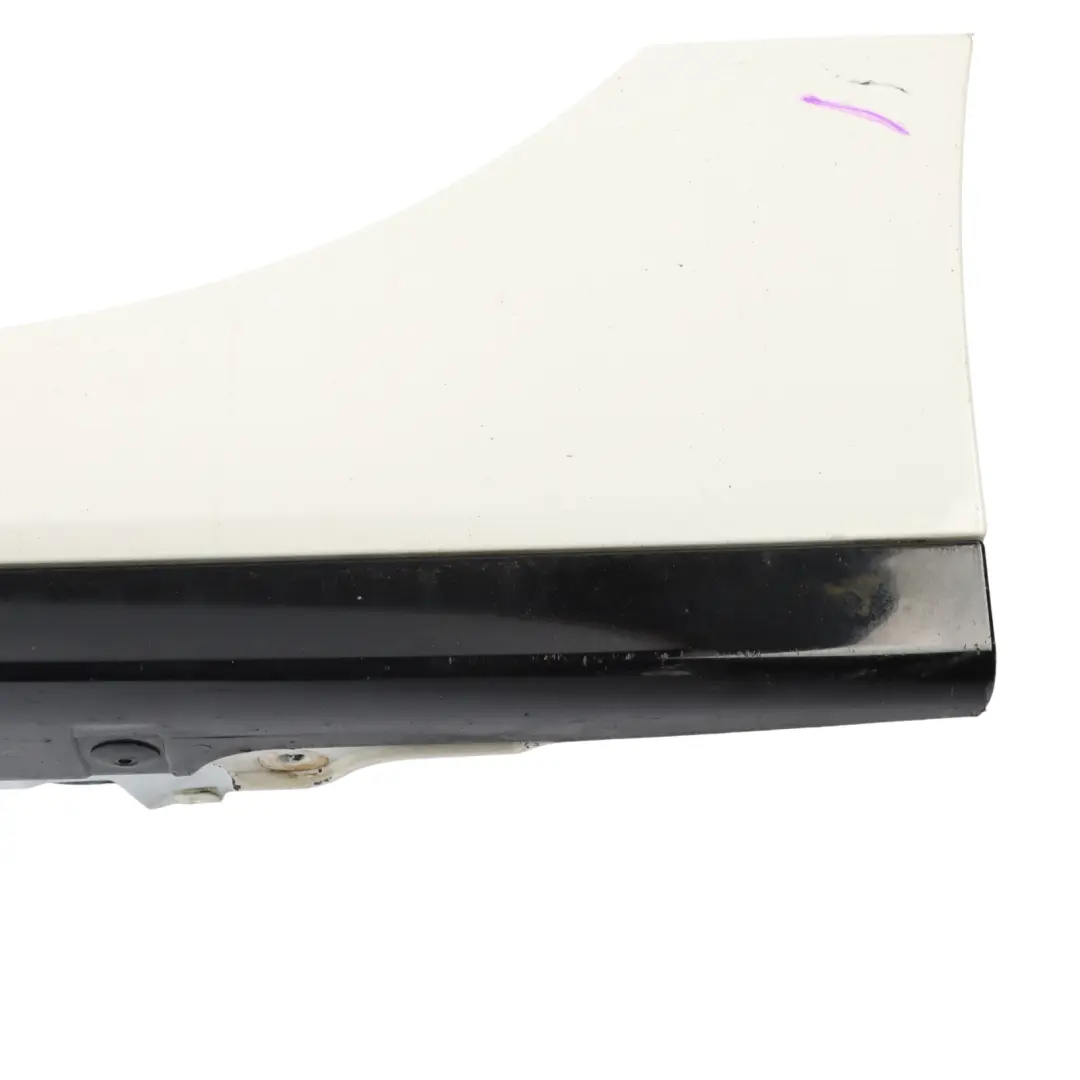 BMW F40 Side Skirt M Sport Sill Strip Left N/S Alpinweiss 3 White - 300