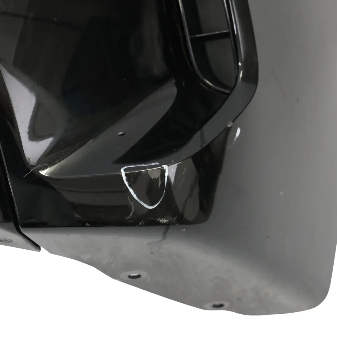 BMW F40 Rear Bumper M Sport Trim Panel PDC Black Sapphire Metallic - 475