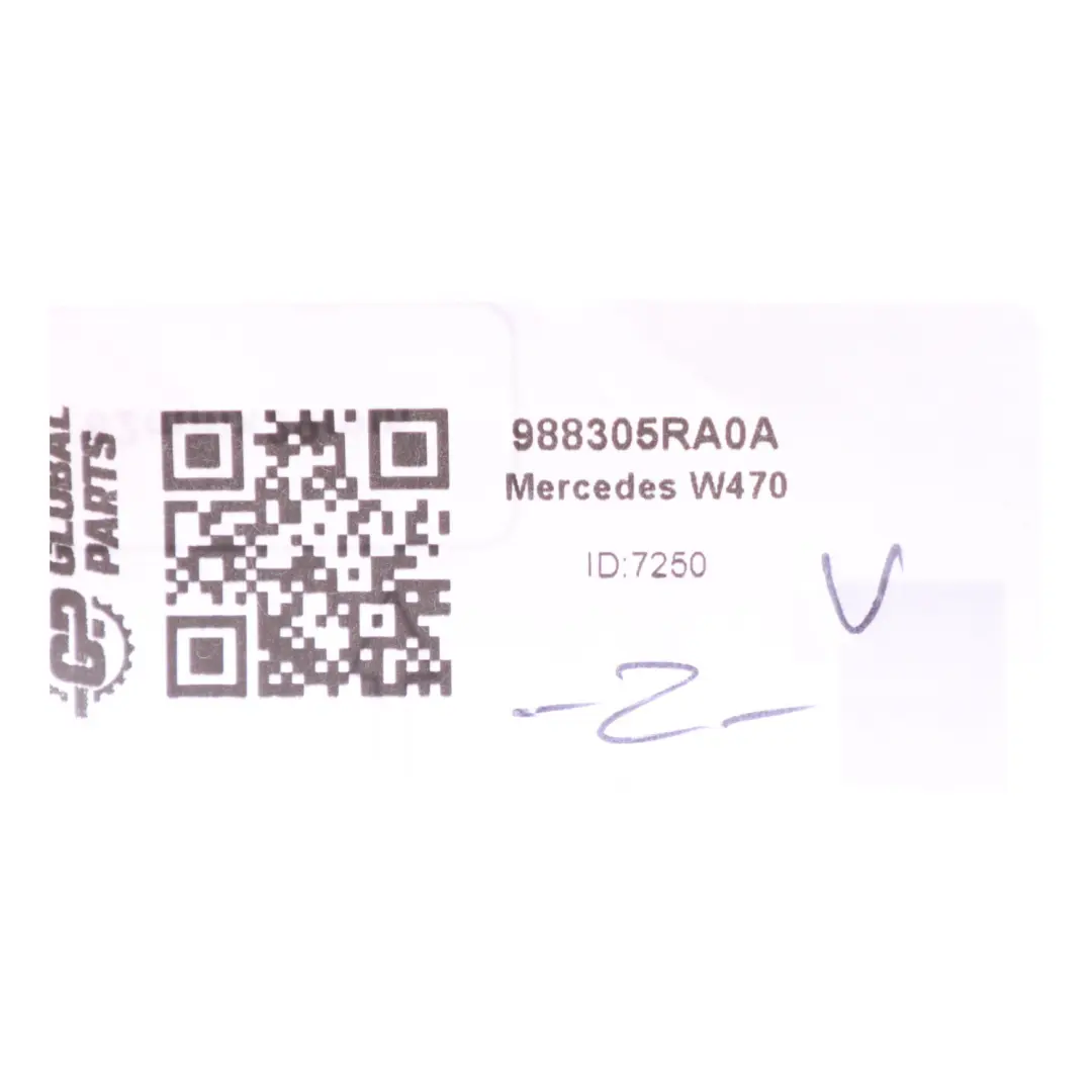 Mercedes W470 Front Crash Impact Sensor A0028202726