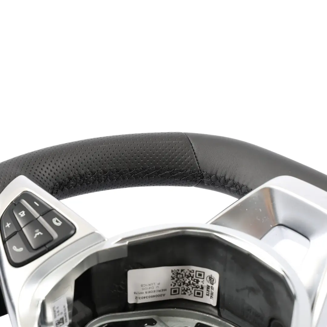 Mercedes W176 W117 W218 C218 W246 NUOVO Volante in Pelle Nera Cambio al Volante