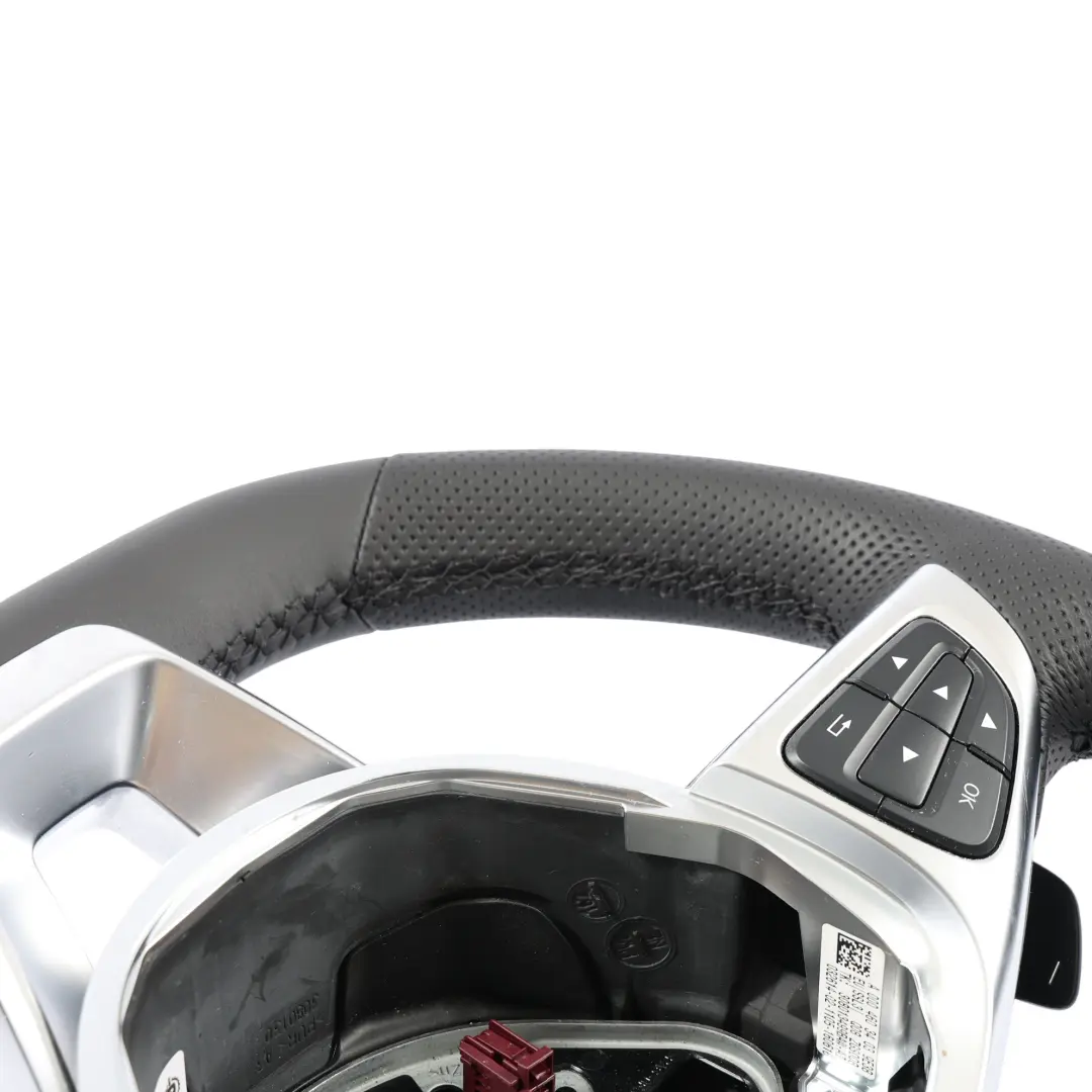 Mercedes W176 W117 W218 C218 W246 NUOVO Volante in Pelle Nera Cambio al Volante