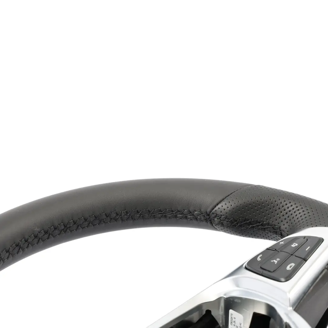 Mercedes W176 W117 W218 C218 W246 NUOVO Volante in Pelle Nera Cambio al Volante