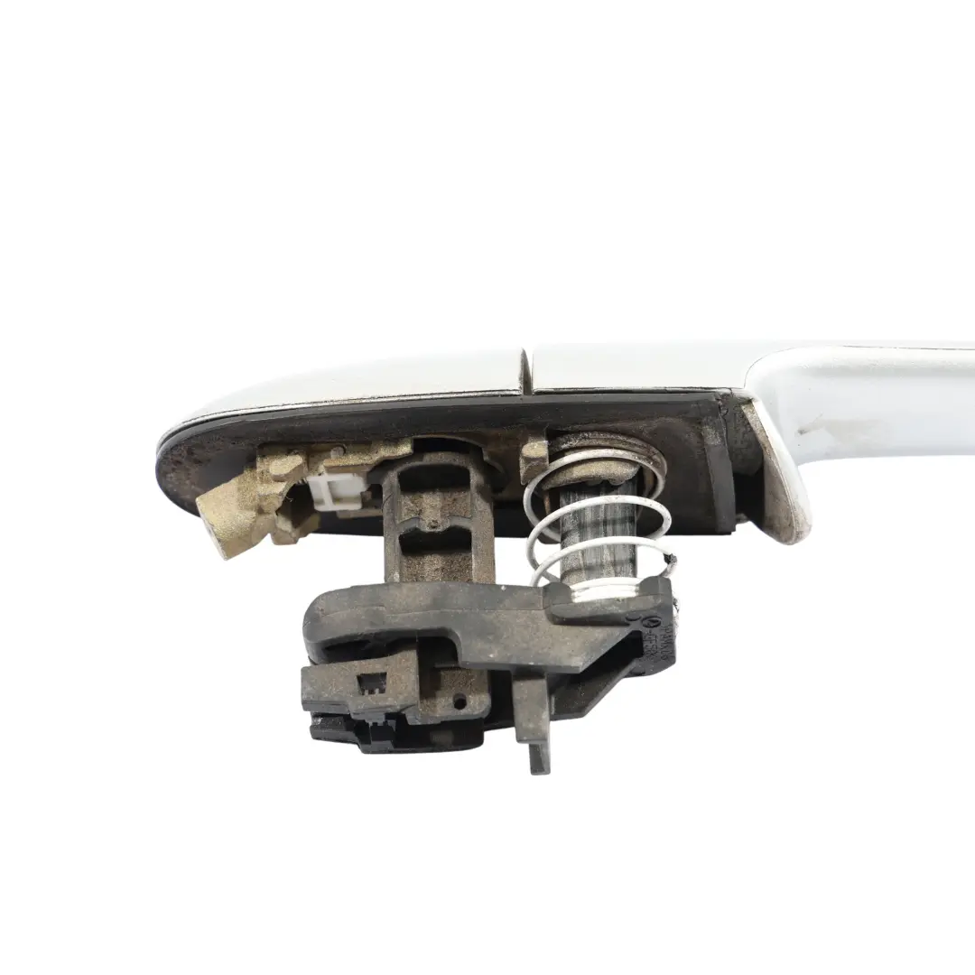 Mercedes W639 Manija De La Puerta Derecha Agarradera Brilliant Silver - 9744
