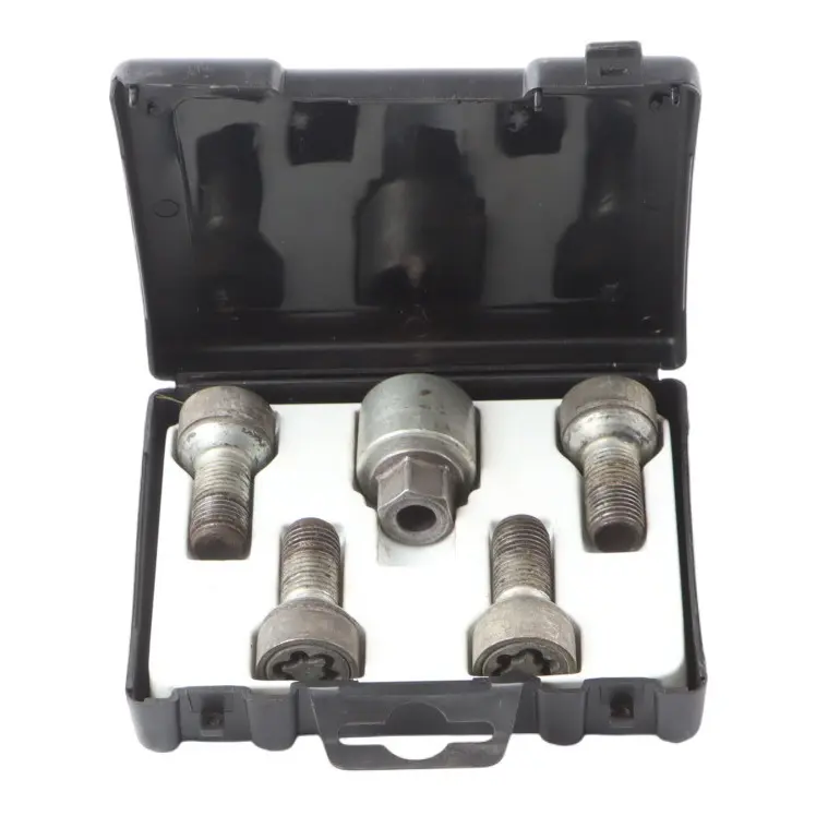 Mercedes W169 W204 W211 Wheel Bolts Rear Front Box Set B66470155