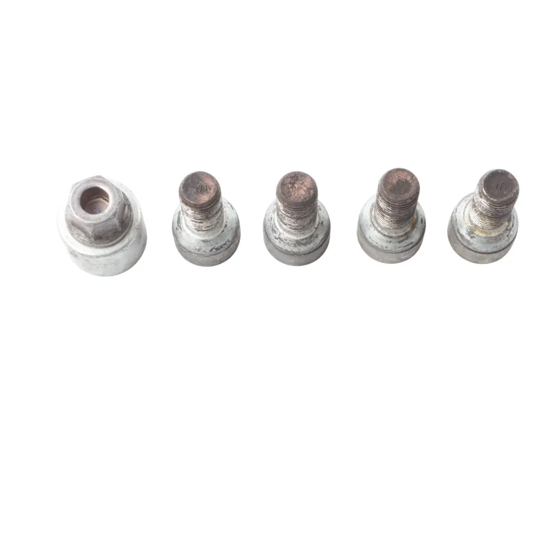 Mercedes W169 W204 W211 Wheel Bolts Rear Front Box Set B66470155