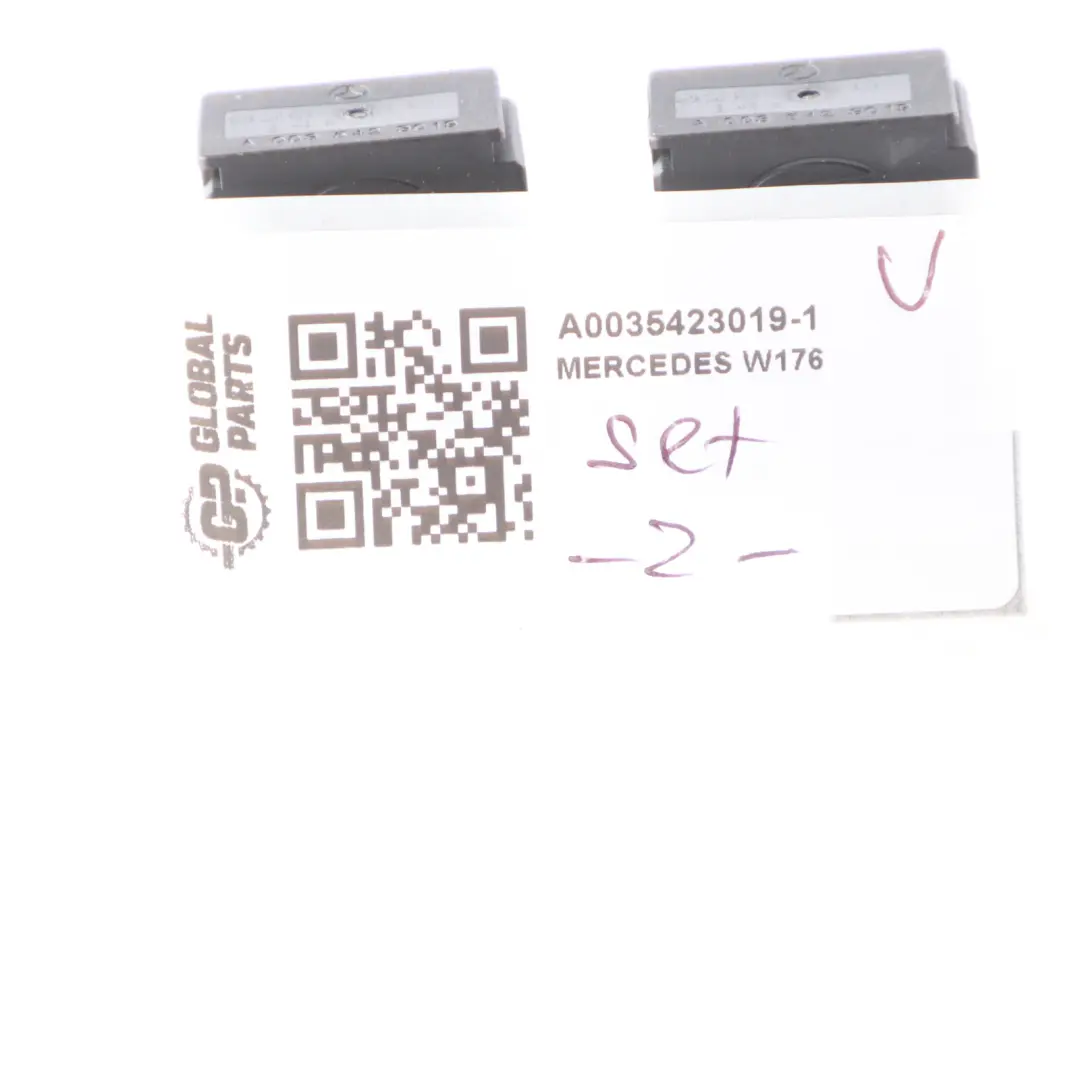  Power Relay Control Mercedes W176 W246 Module 4 Pin 12V 20A A0035423019 SET