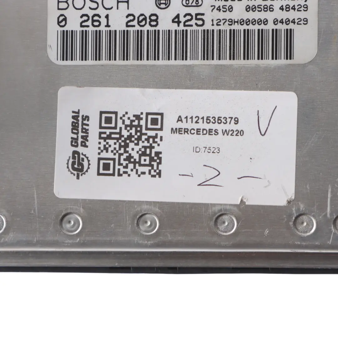 Mercedes W220 S350 M112.972 245HP Engine Module ECU A1121535379 Automatic