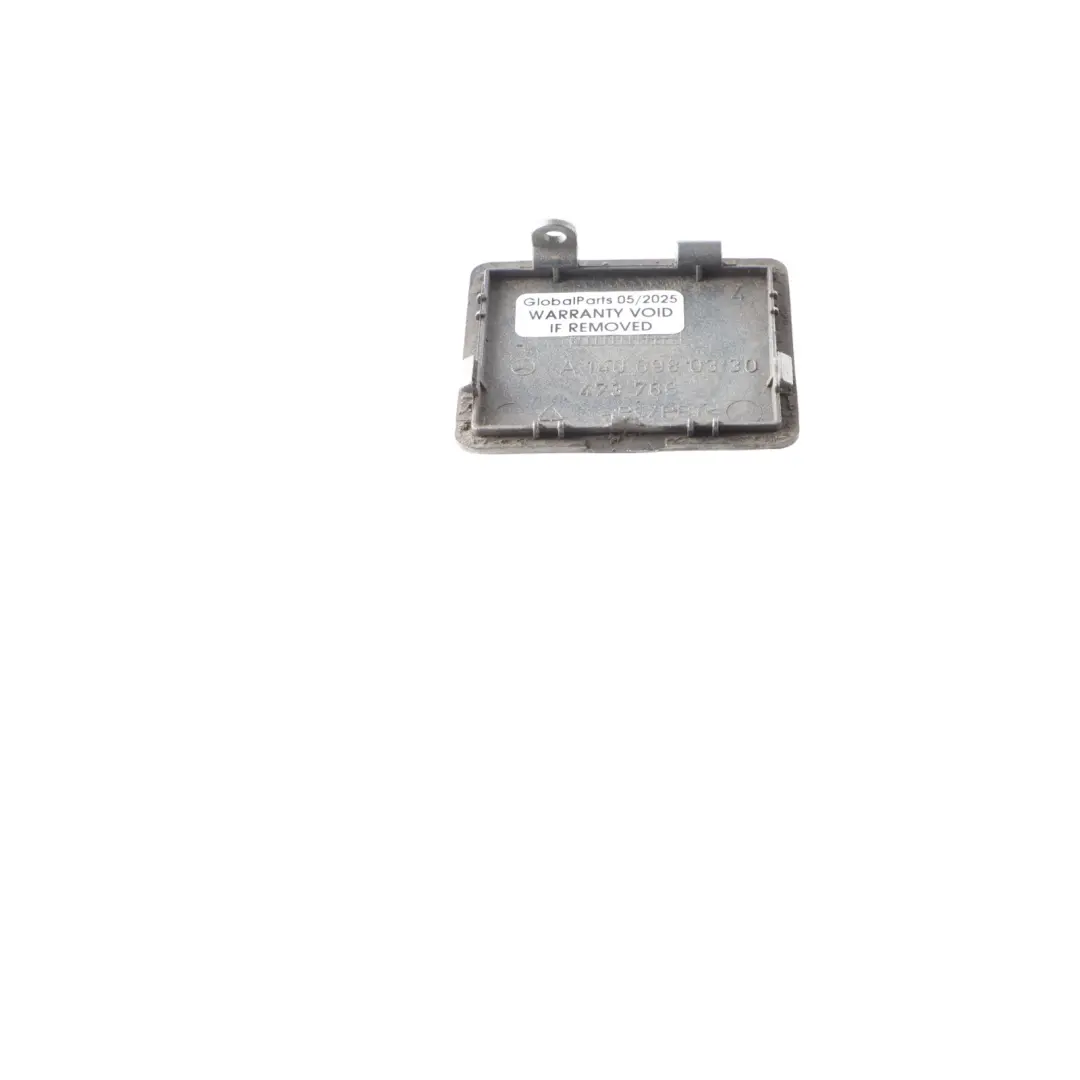 Mercedes W220 Front Right O/S Jacking Eye Cover Trim Brilliant Silver - 744
