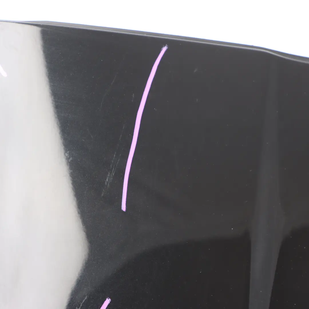 Mercedes GLA X156 Spoiler Rear Trunk Lid Kosmos Black Metallic - 191