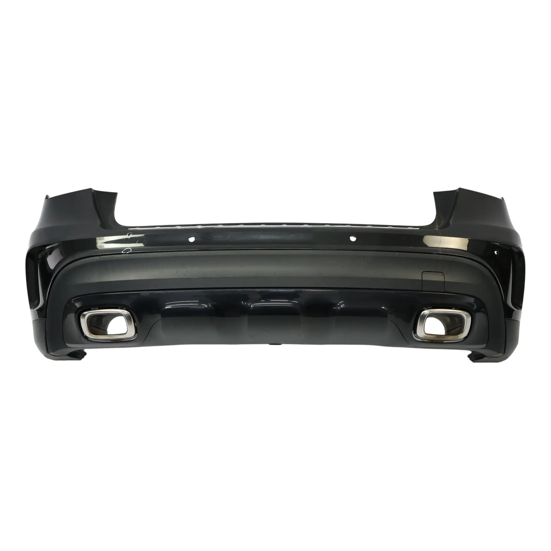 Mercedes X156 Rear Bumper AMG Trim Panel Kosmos Cosmic Black Metallic - 191