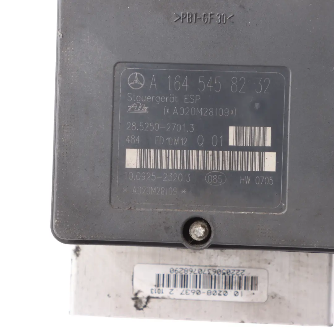 Mercedes ML W164 ABS Pump Control Hydraulic Unit Module A1634300007