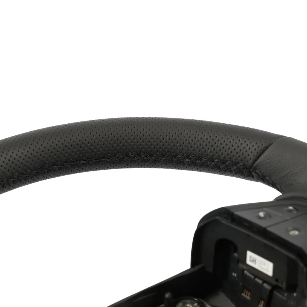 Mercedes W245 Neues Leder Schwarz Lenkrad mit Schwarz Fäden