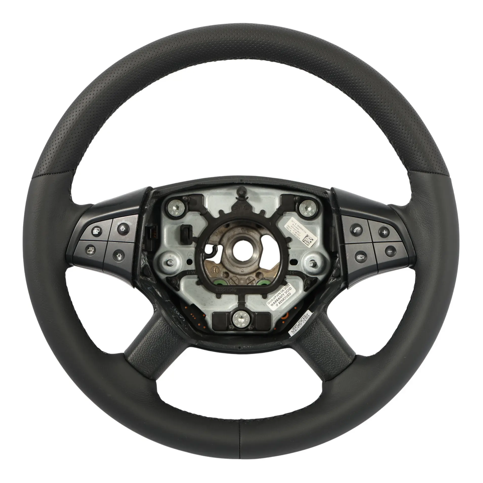 Steering Wheel Mercedes W245 NEW Black Leather Multifunction Switch A1644604103