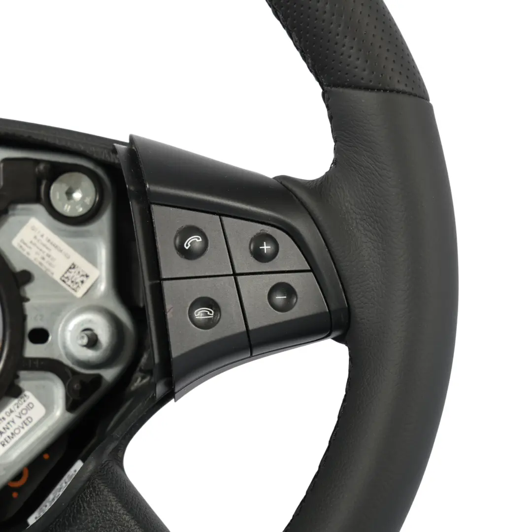 Mercedes W245 NUOVO Pelle Nera Volante Interruttore Multifunzione A1644604103