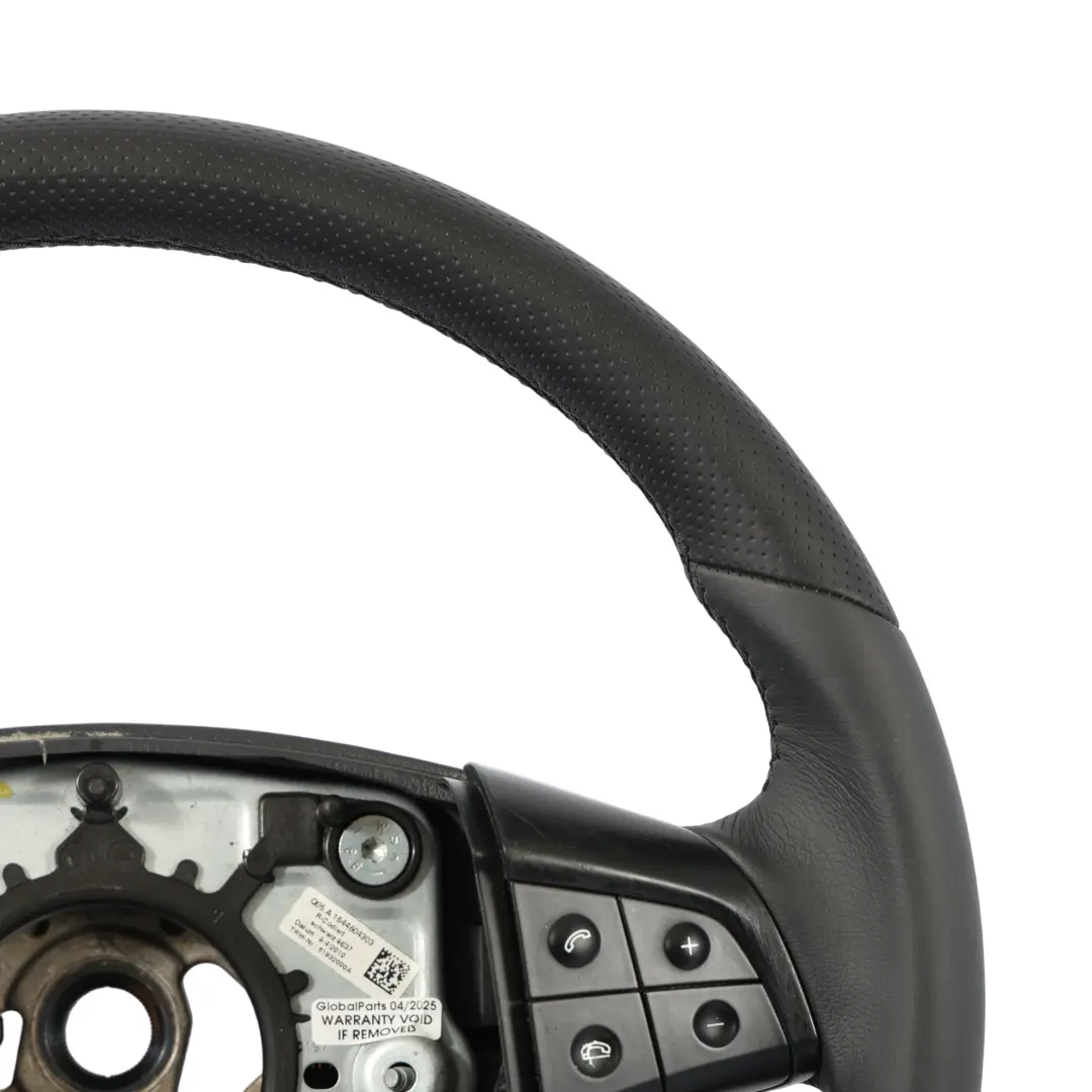 Mercedes W245 NOUVEAU Volant En Cuir Noir Avec Filets Noirs