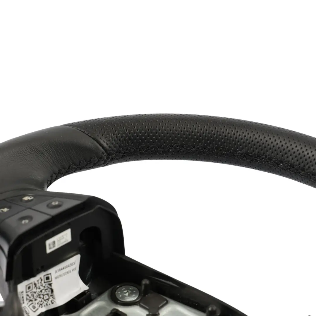 Mercedes W245 Neues Leder Schwarz Lenkrad mit Schwarz Fäden