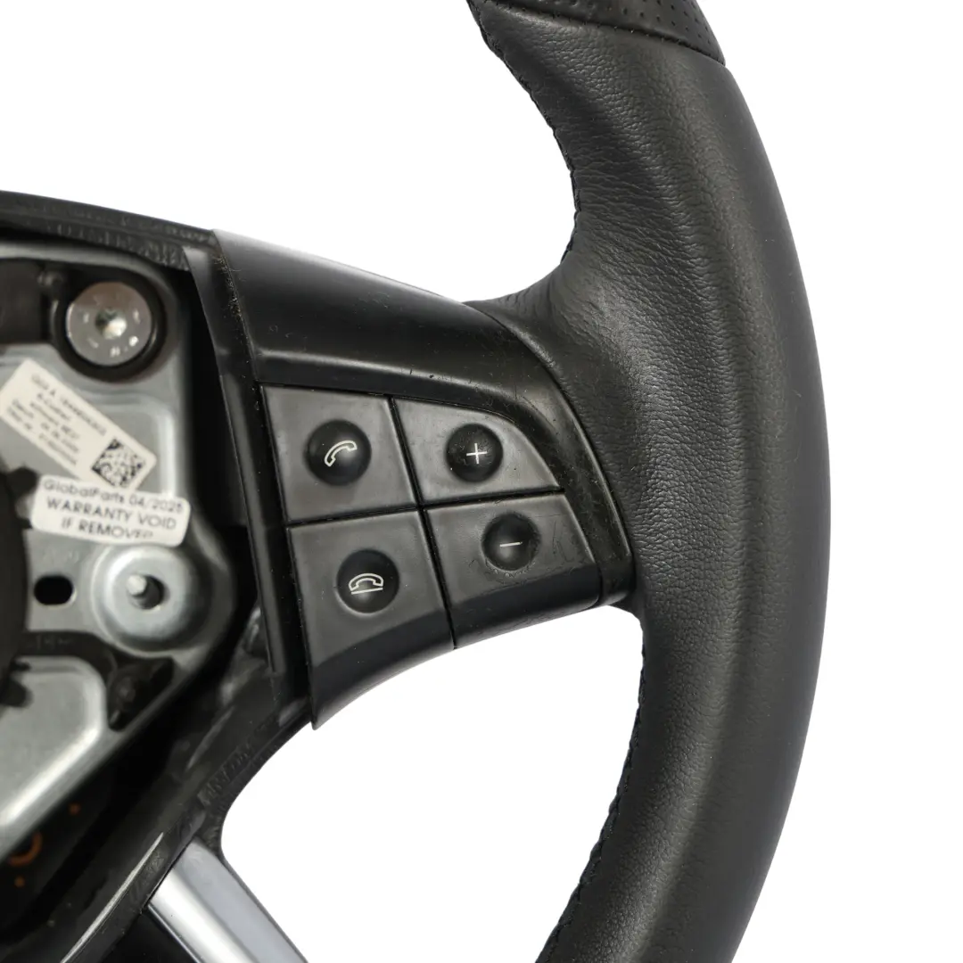 Mercedes W245 Neues Leder Schwarz Lenkrad mit Schwarz Fäden