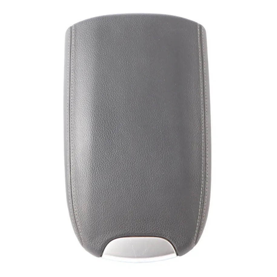 Mercedes ML W164 Centre Console Armrest Storage Cover Leather Nappa Black