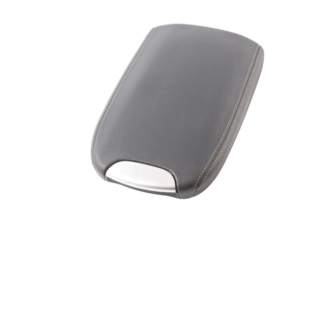 Mercedes ML W164 Consola Central Apoyabrazos Almacenamiento Cubierta Cuero Nappa