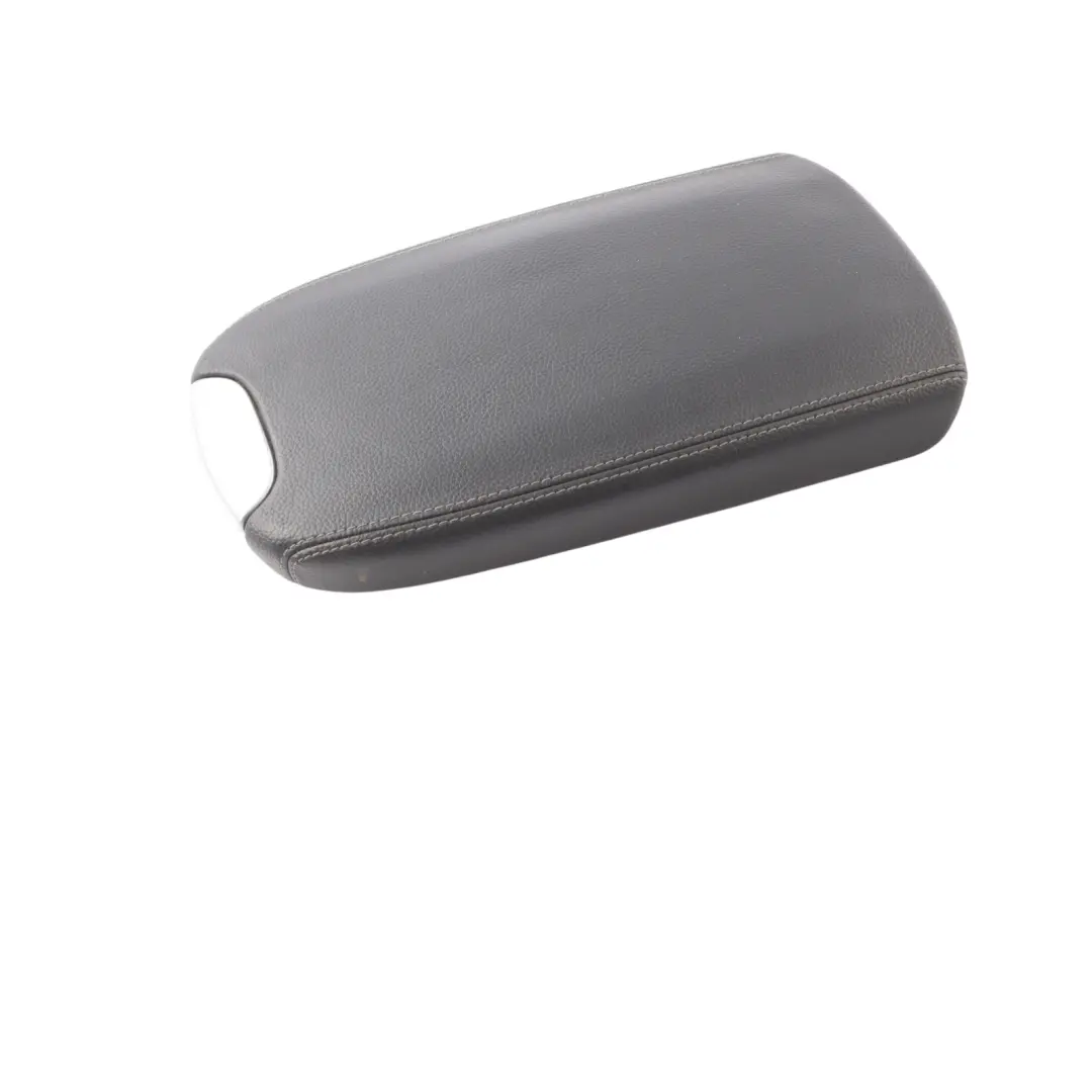 Mercedes ML W164 Consola Central Apoyabrazos Almacenamiento Cubierta Cuero Nappa