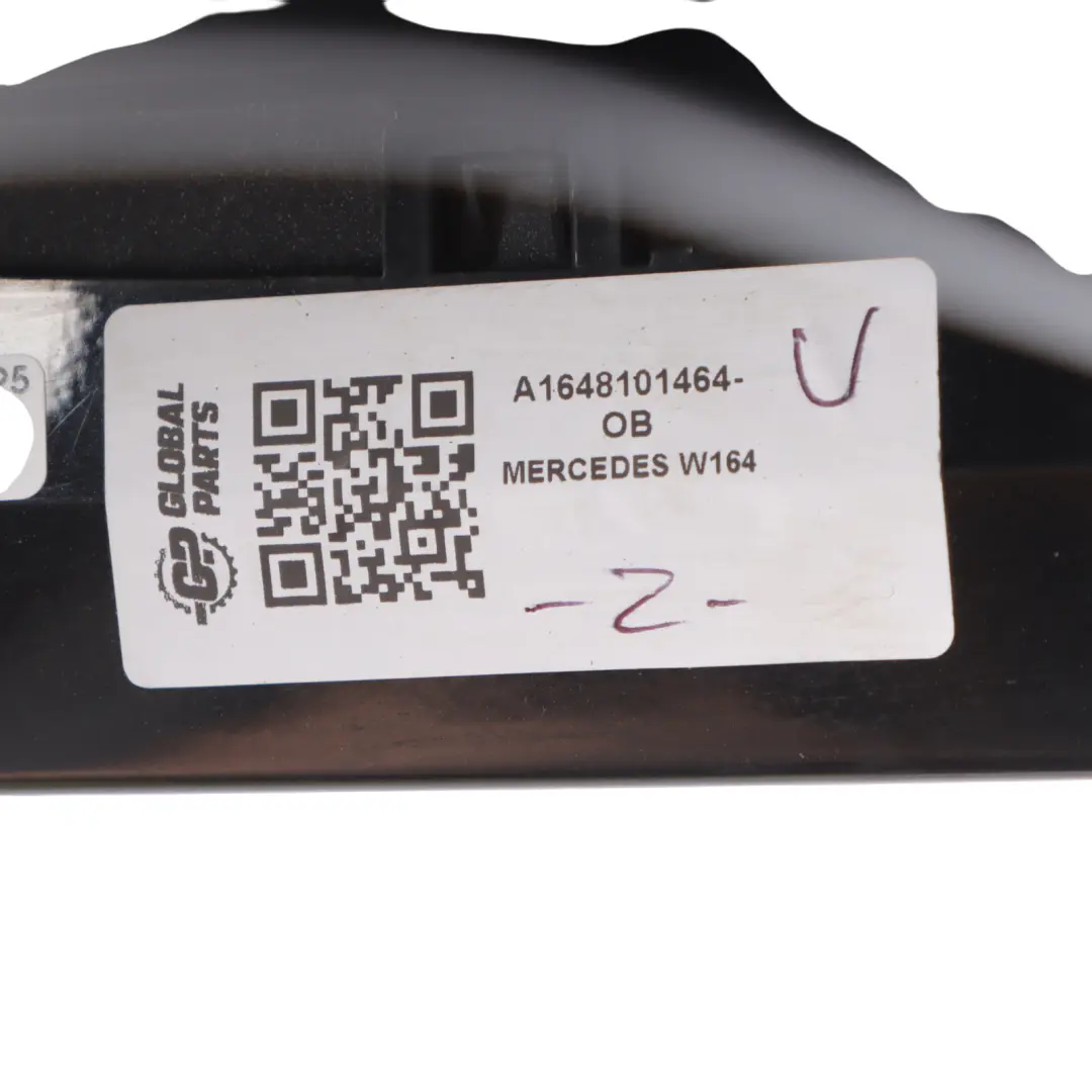 Mercedes W164 Wing Mirror Cap Cover Right O/S Obsidian Black Metallic - 197