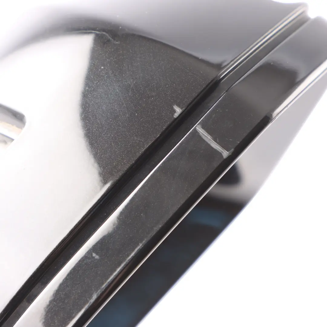 Mercedes W164 Wing Mirror Cap Cover Right O/S Obsidian Black Metallic - 197