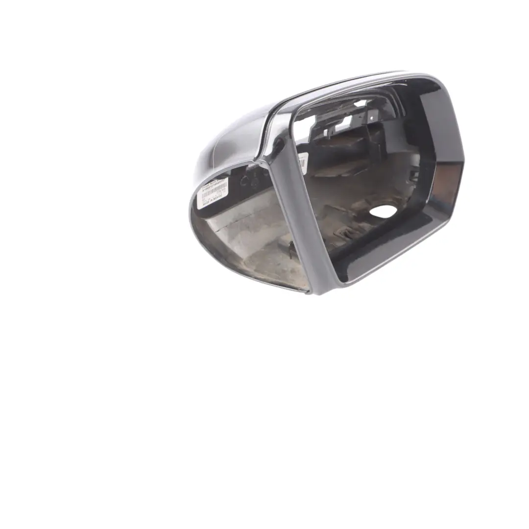 Mercedes W164 Wing Mirror Cap Cover Right O/S Obsidian Black Metallic - 197