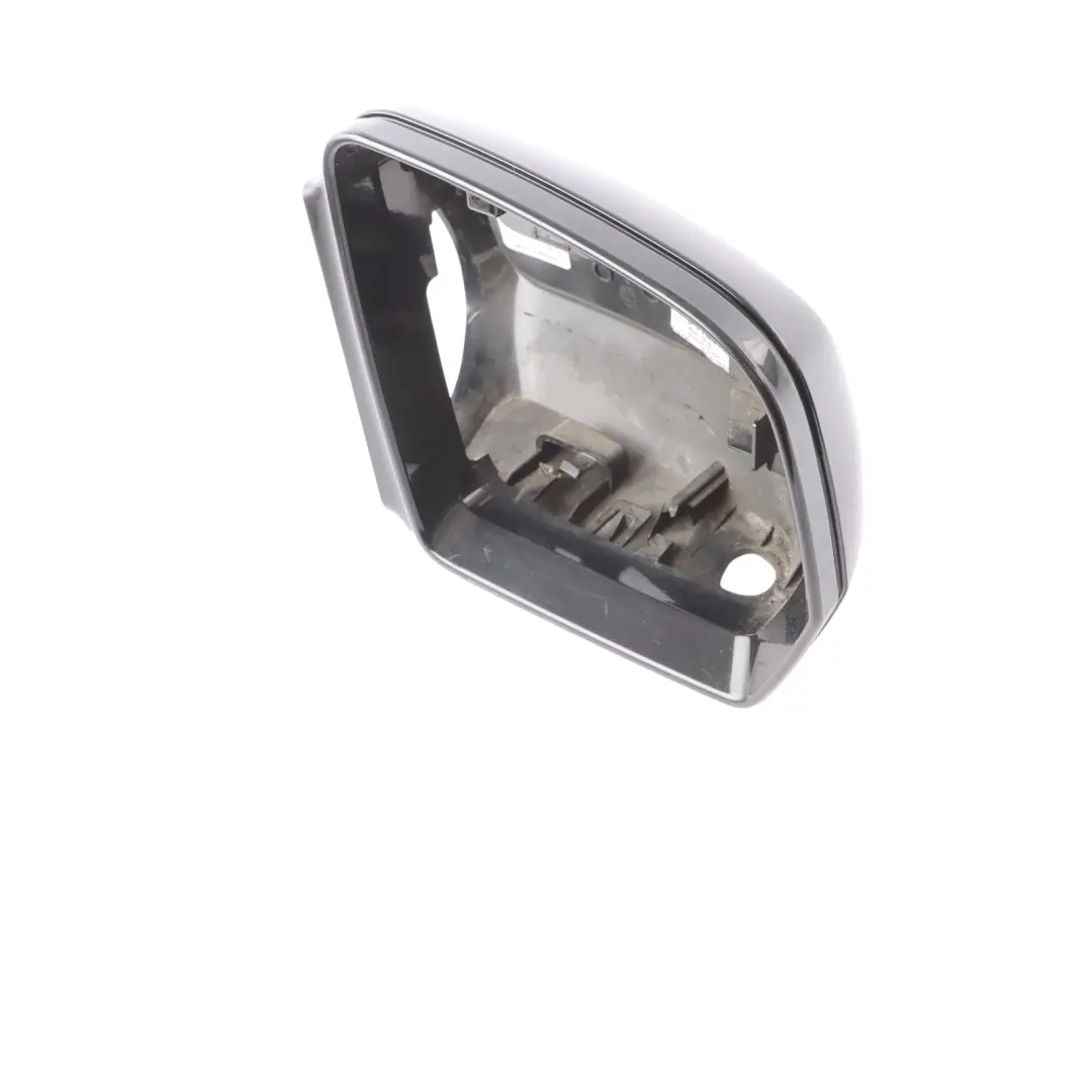 Mercedes W164 Wing Mirror Cap Cover Right O/S Obsidian Black Metallic - 197