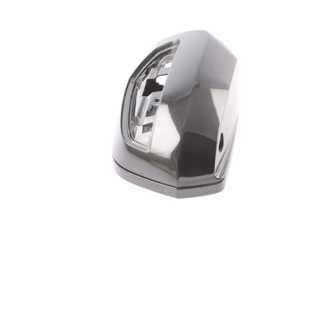 Mercedes W164 Wing Mirror Cap Cover Right O/S Obsidian Black Metallic - 197