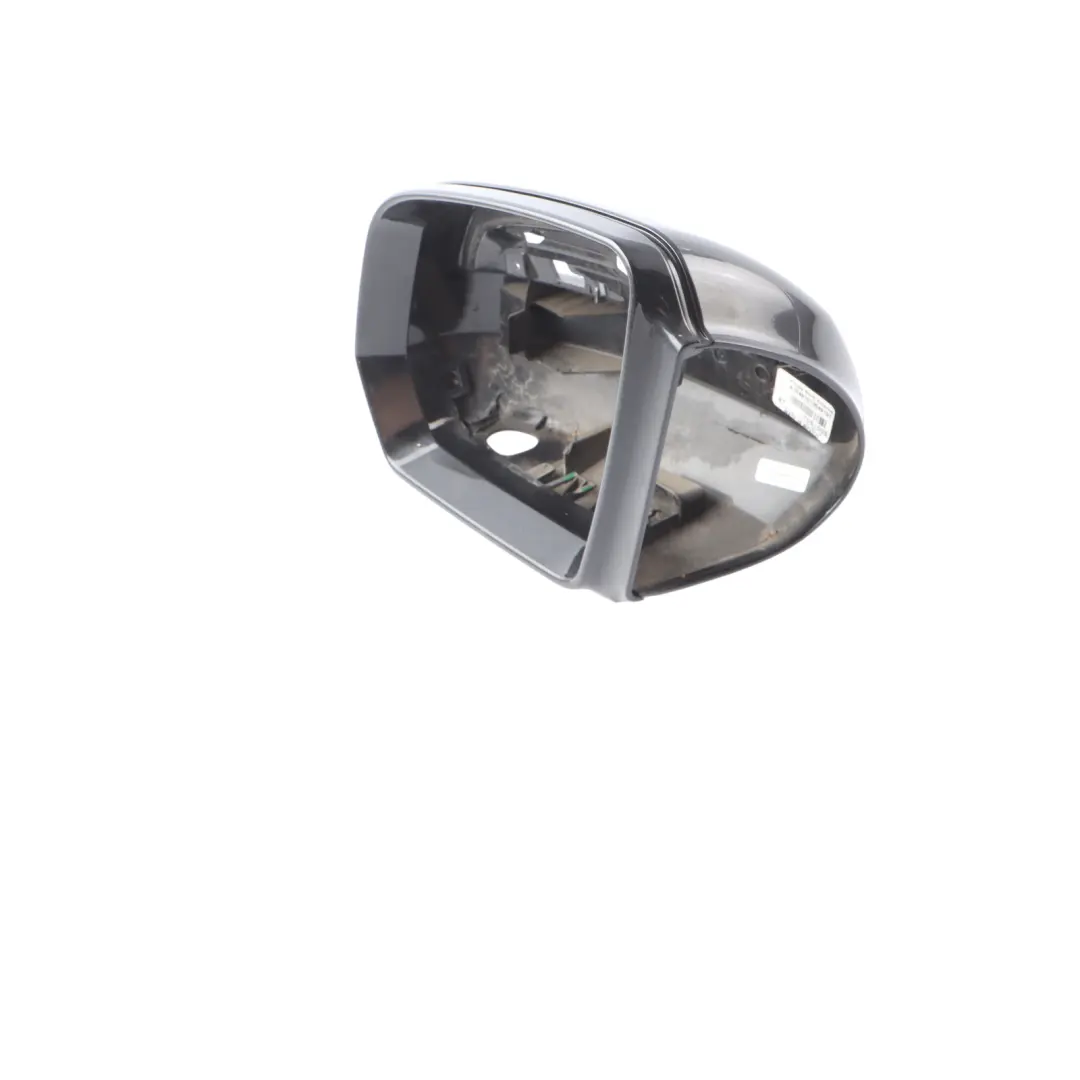 Mercedes ML W164 Wing Mirror Cover Left N/S Obsidian Black - 197