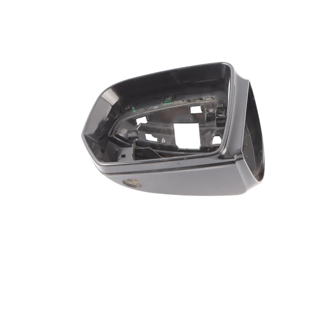Mercedes ML W164 Wing Mirror Cover Left N/S Obsidian Black - 197