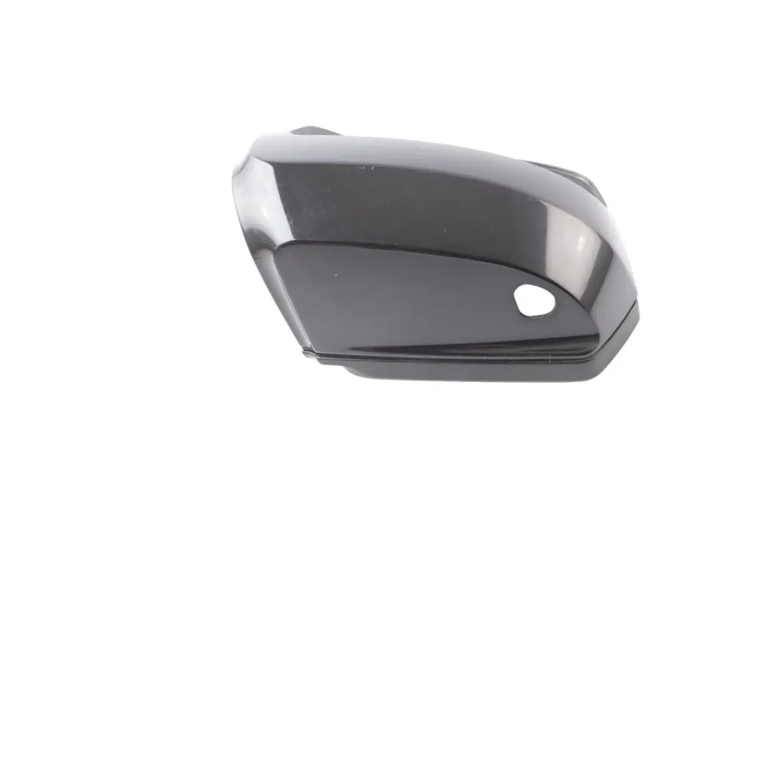 Mercedes ML W164 Wing Mirror Cover Left N/S Obsidian Black - 197