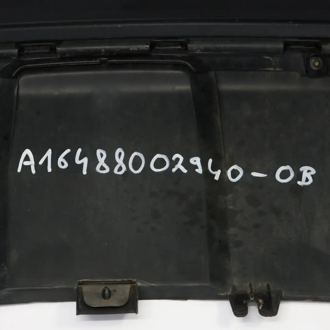 Mercedes W164 Zderzak Tył Parktronic Obsidian Black Czarny Metalik - 197