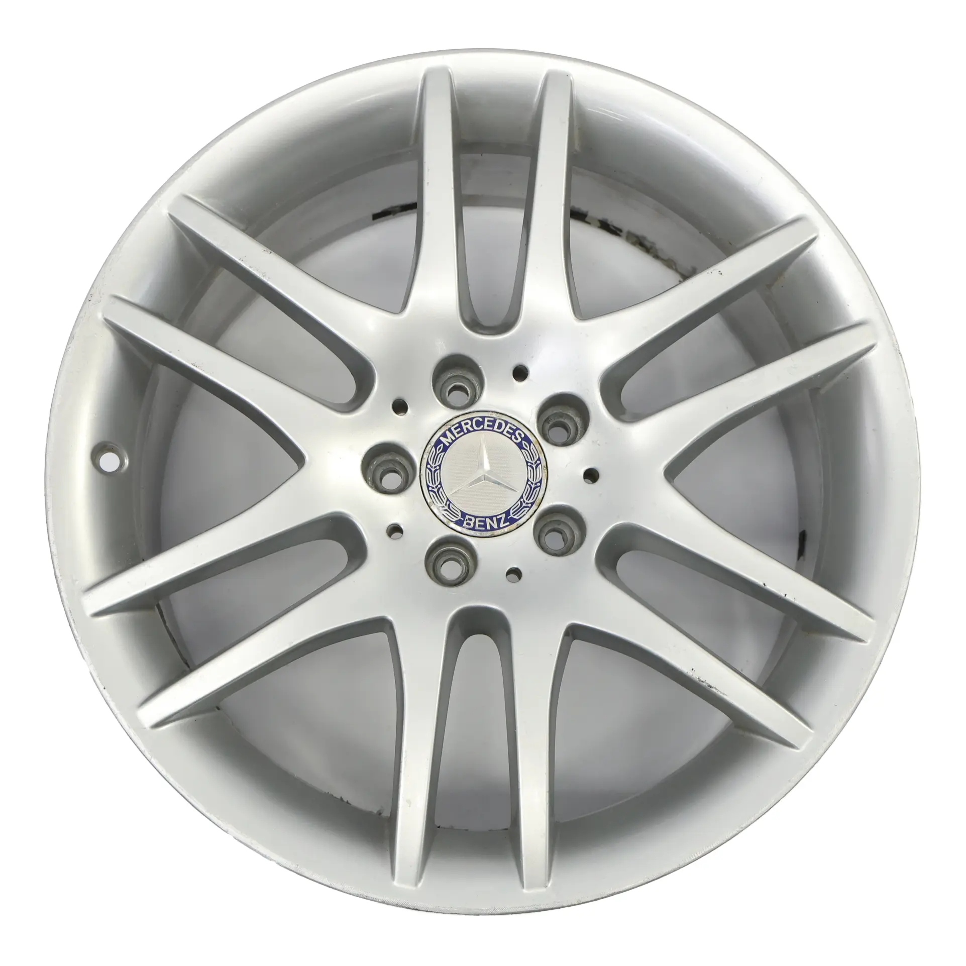 Mercedes SLK R171 Llanta De Aleación Plateada Trasera 18" 8,5J ET:30 A1714012902