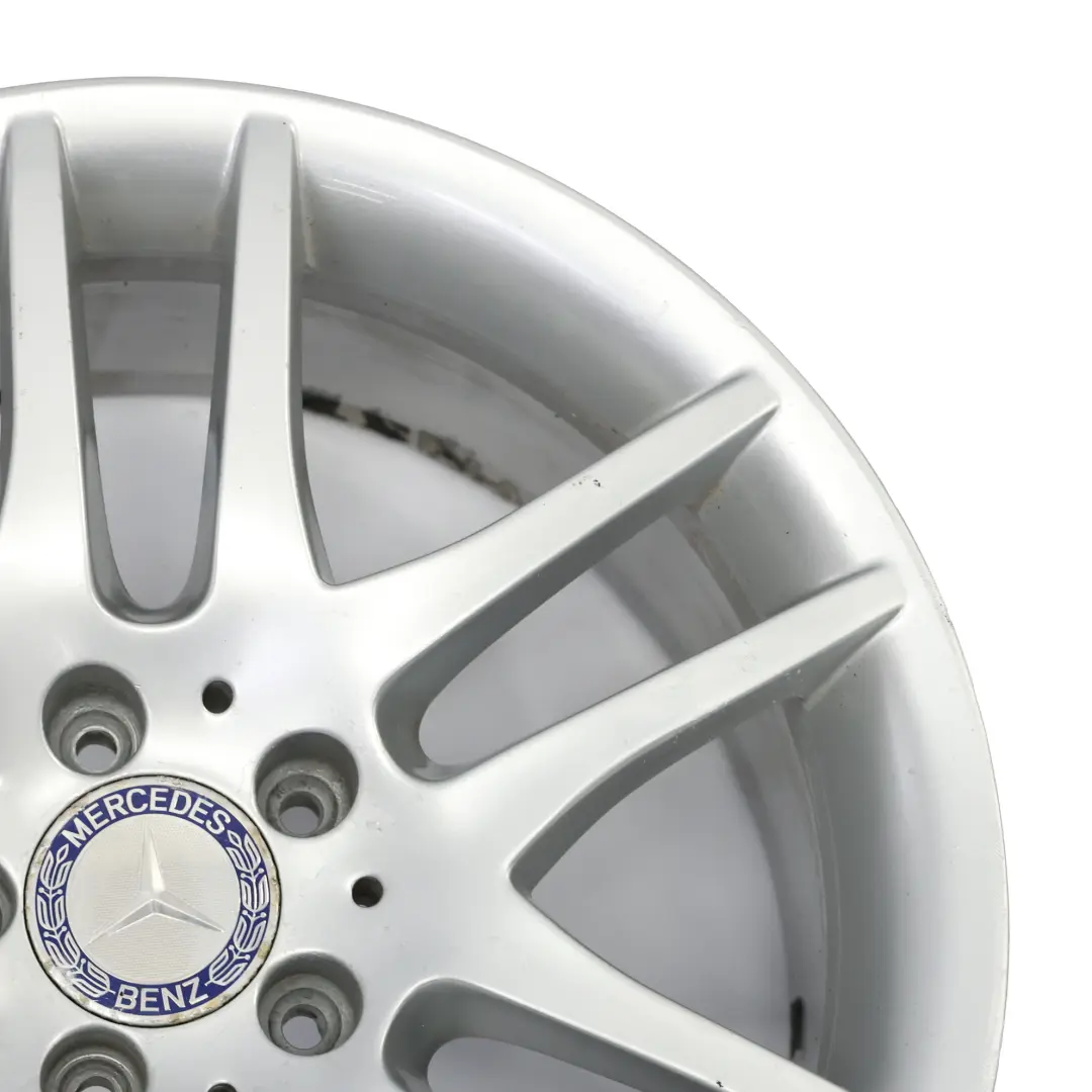 Mercedes SLK R171 Llanta De Aleación Plateada Trasera 18" 8,5J ET:30 A1714012902