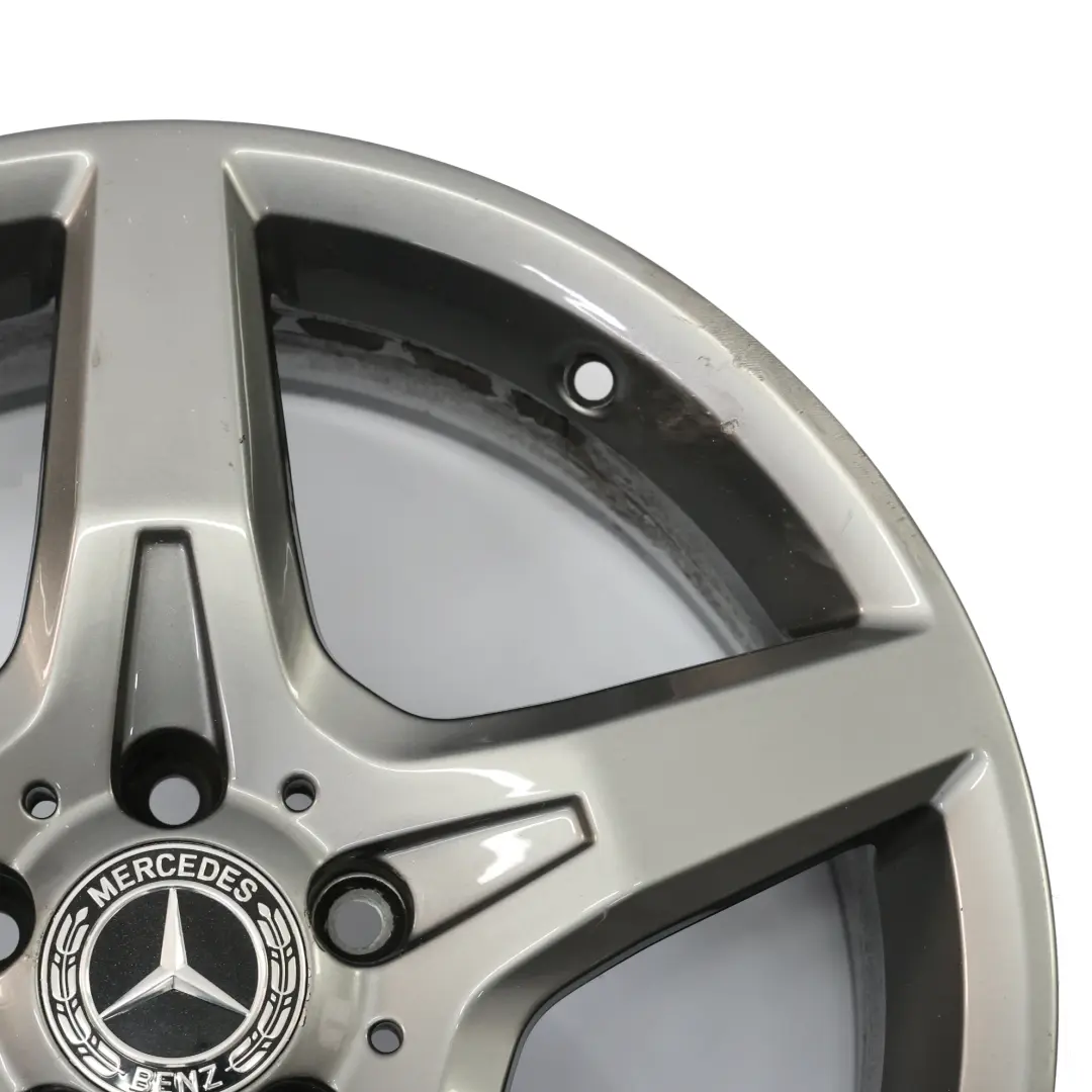 Mercedes SLK R172 AMG Front Grey Alloy Wheel Rim 18" 7,5J ET:42 A1724012602
