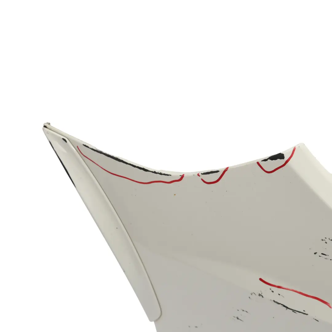 Mercedes SLK R172 Rear Bumper AMG Trim Panel Cover Calcite White - 650 