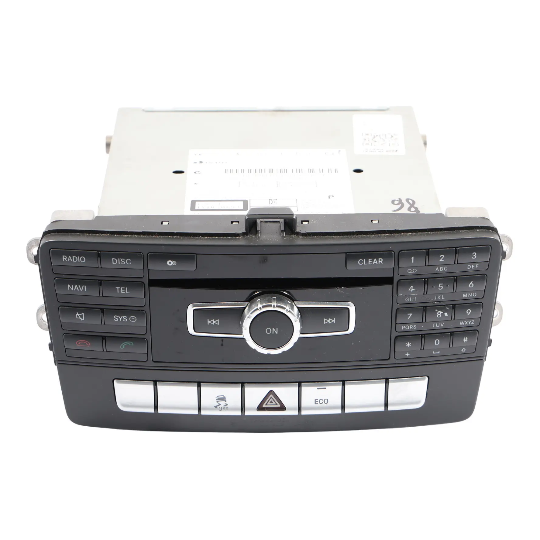 Mercedes SLK R172 Radio Lettore CD Navigatore Satellitare Principale A1729006609