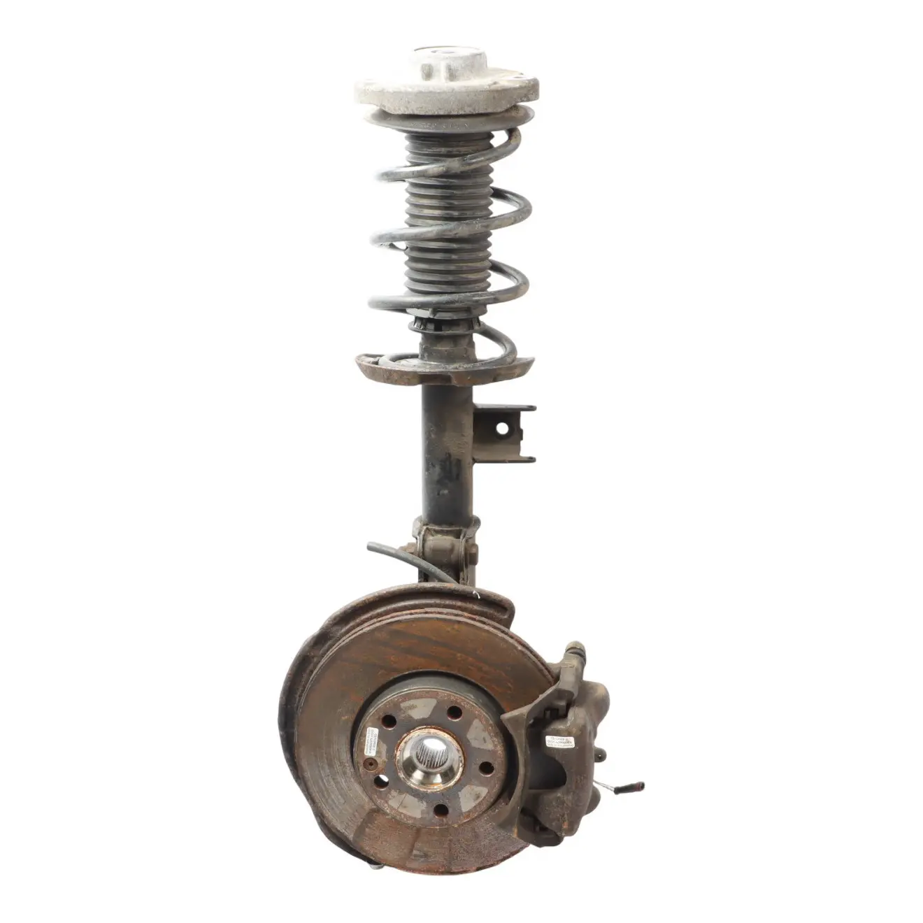 Mercedes W176 A 180 CDI Front Right Suspension Leg Brake Wheel Hub Carrier