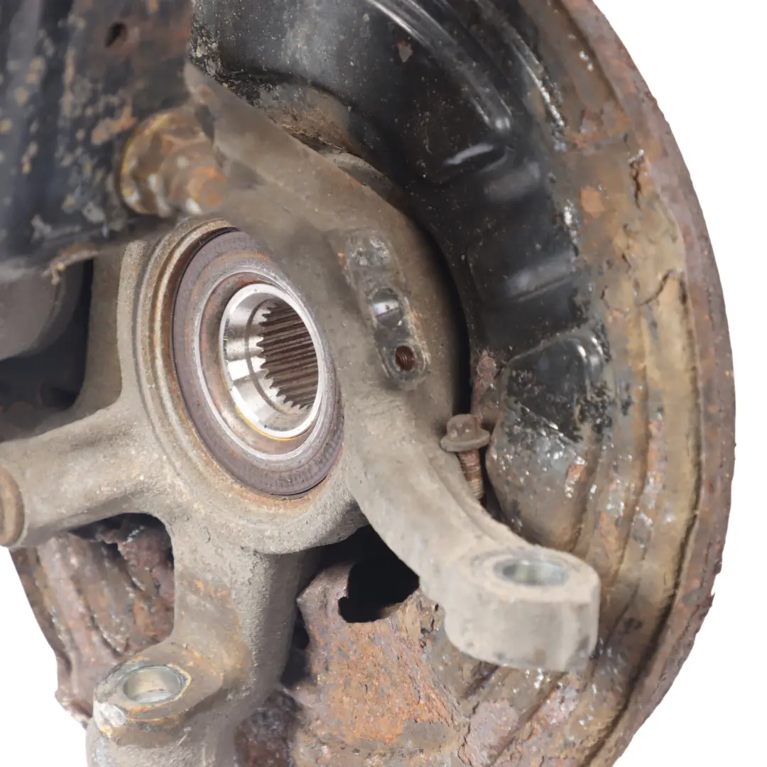 Mercedes W176 A 180 CDI Front Right Suspension Leg Brake Wheel Hub Carrier