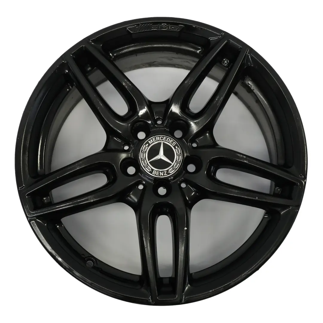 Jante Alliage Noire Mercedes W176 AMG 18" ET:52 7,5J Doubles Rayons A1764010700