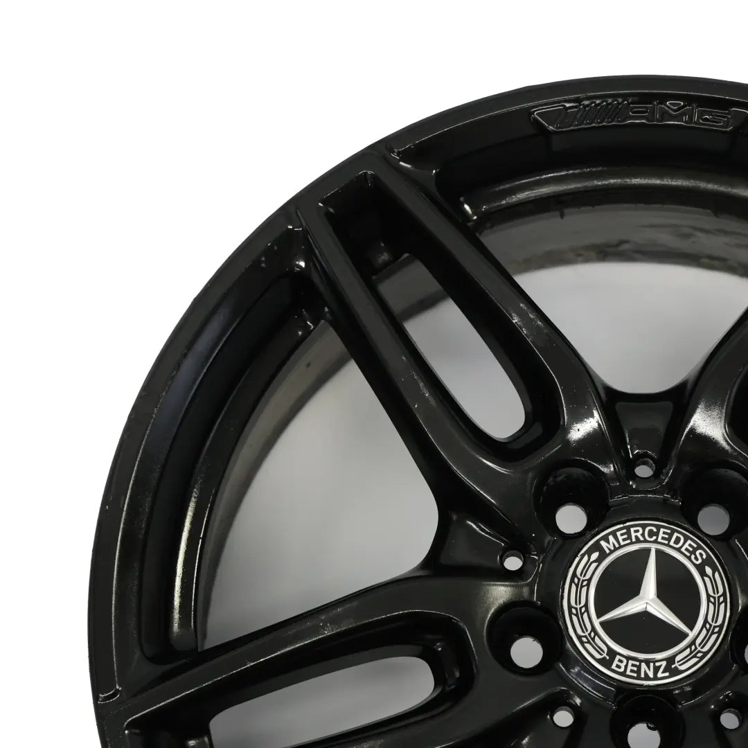 Jante Alliage Noire Mercedes W176 AMG 18" ET:52 7,5J Doubles Rayons A1764010700