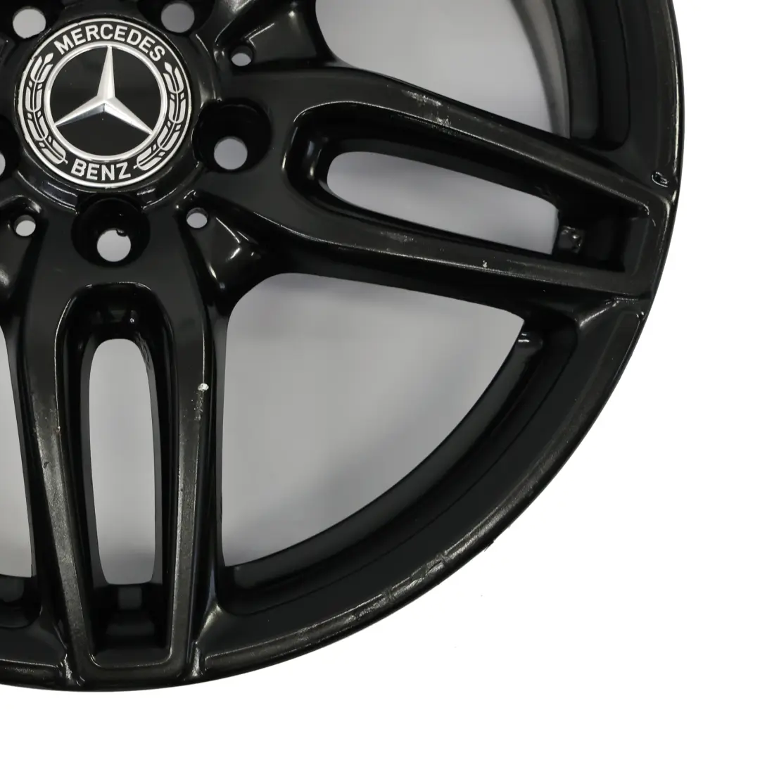 Jante Alliage Noire Mercedes W176 AMG 18" ET:52 7,5J Doubles Rayons A1764010700