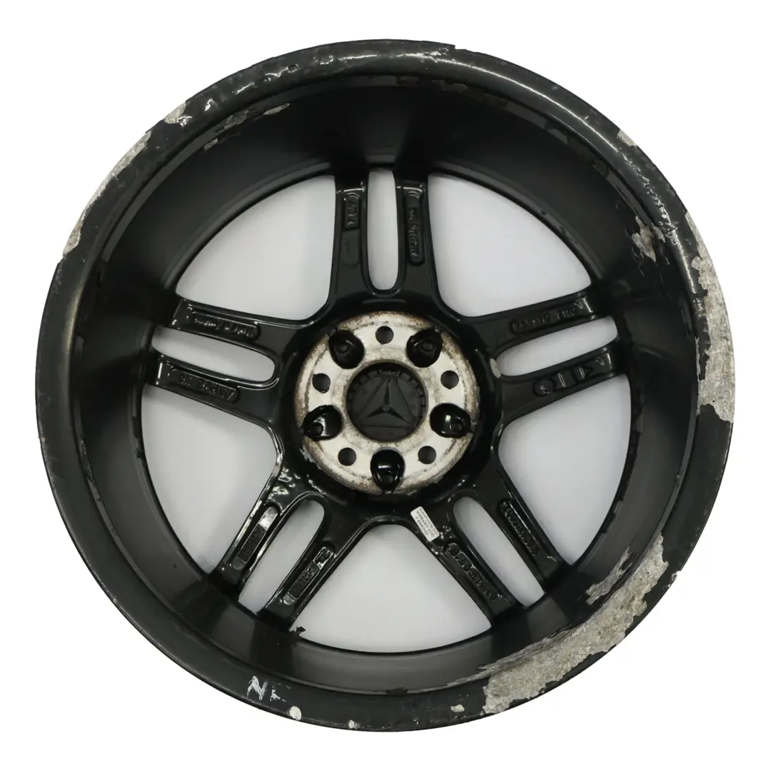 Llanta Aleación Mercedes W176 AMG Negra 18" ET:52 7,5J Doble Radio A1764010700